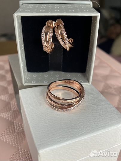 Pandora кольцо