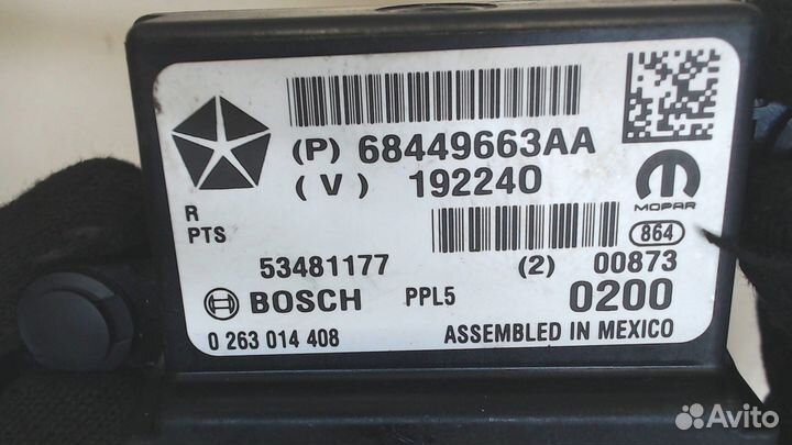 Блок управления парктрониками Jeep Compass 2017, 2