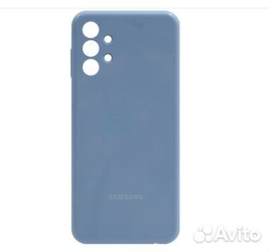 Задняя крышка Samsung A135F (A13) голубая
