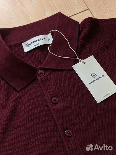 Поло тонкой вязки Henderson 50