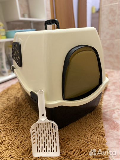 Туалет для кошек закрытый