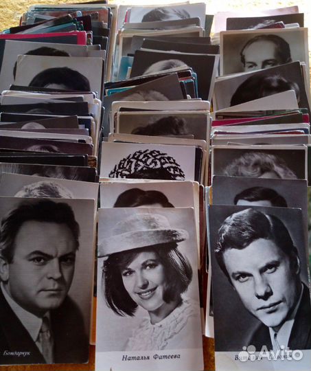 Коллекция открыток артистов советского кино