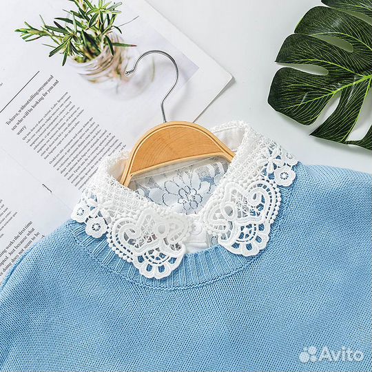 Воротник манишка кружевная ажурная женская