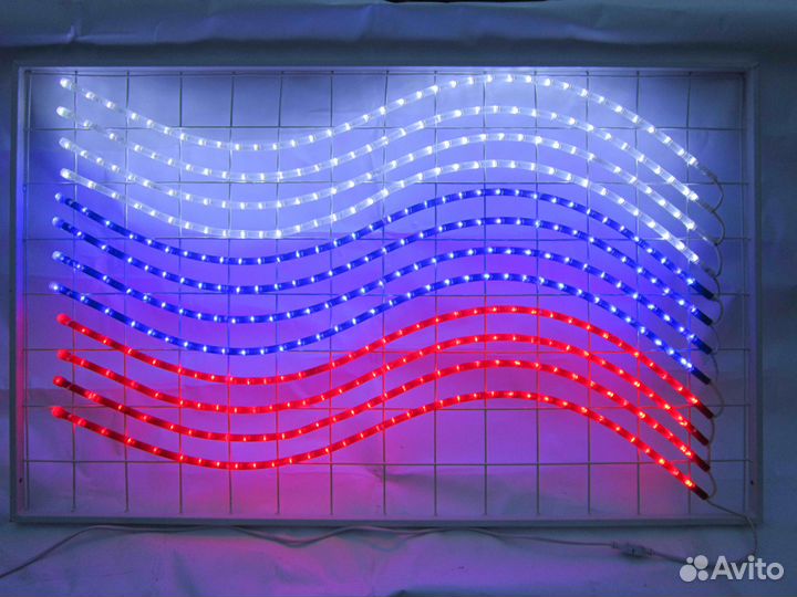 Светодиодное панно триколор