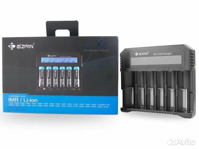 Зарядное устройство для аккумуляторов Efan X6
