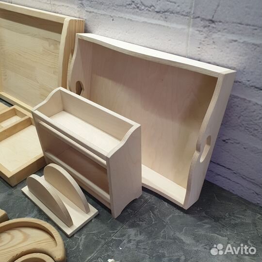 Деревянные изделия (подносы, менажницы)