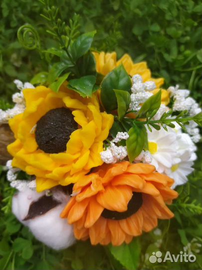 Букет из мыла