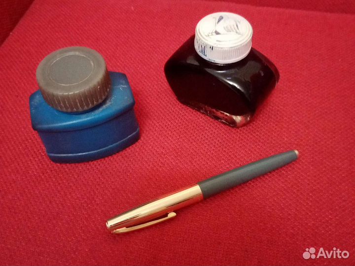 Перьевая ручка винтаж. Чернила СССР