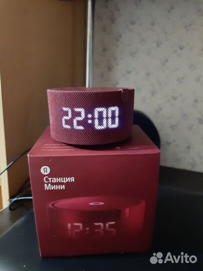 Яндекс станция мини 2 с часами