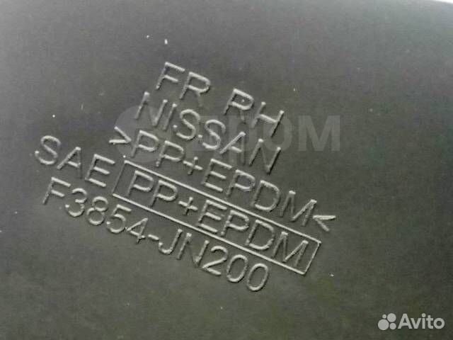 Брызговики J32 черные Nissan F38E0JN90A