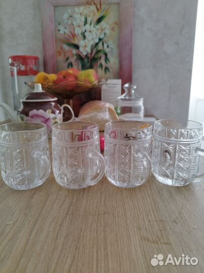 Хрустальные рюмки,креманки СССР