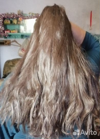 Парик на крабе+коса