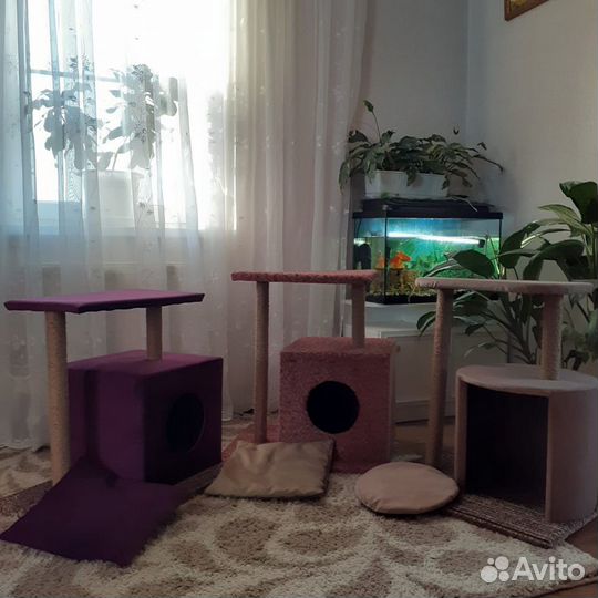 Когтеточка с домиком