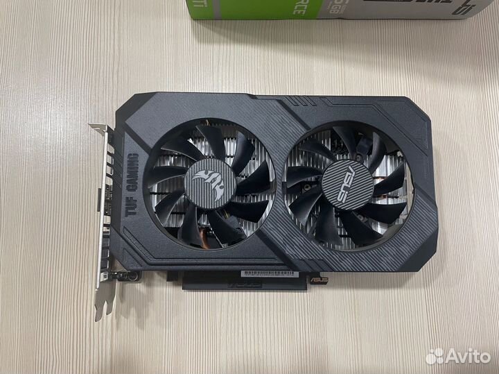 Видеокарта Asus Tuf gaming geforce gtx 1660Ti 6gb