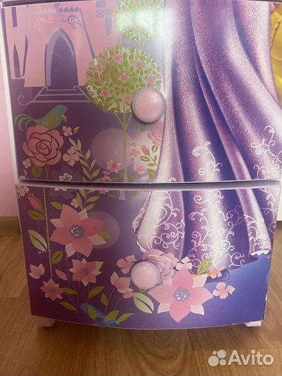 Детский пластиковый комод разборный