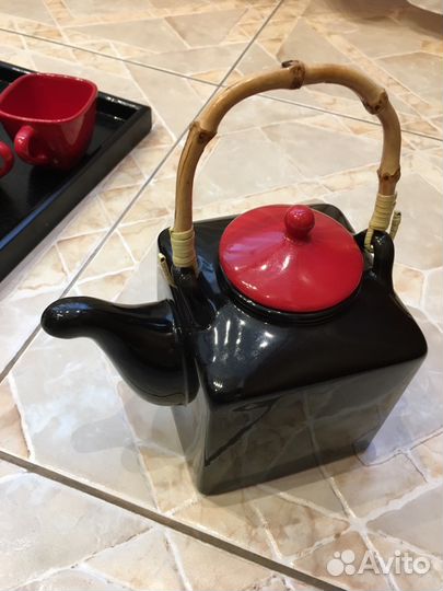 Новый керамический сервиз /чайный набор