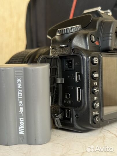 Зеркальный фотоаппарат nikon d90 kit 18-55