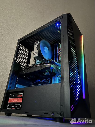 Игровой Компьютер AMD FX-6350/RX580 8Gb/8Gb/SSD