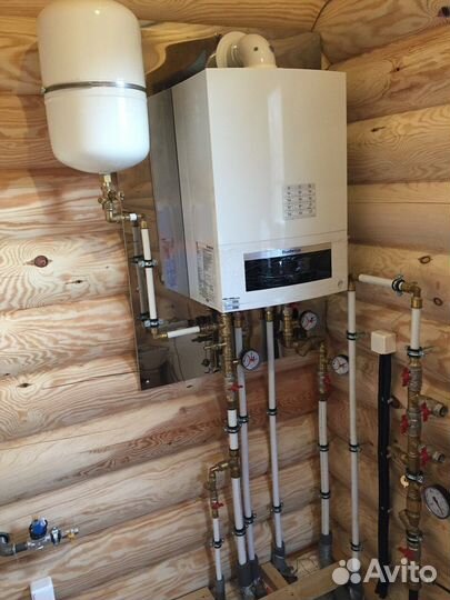 Установка газовых котлов отопления