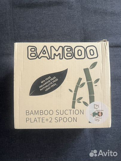 Посуда из бамбука для малыша