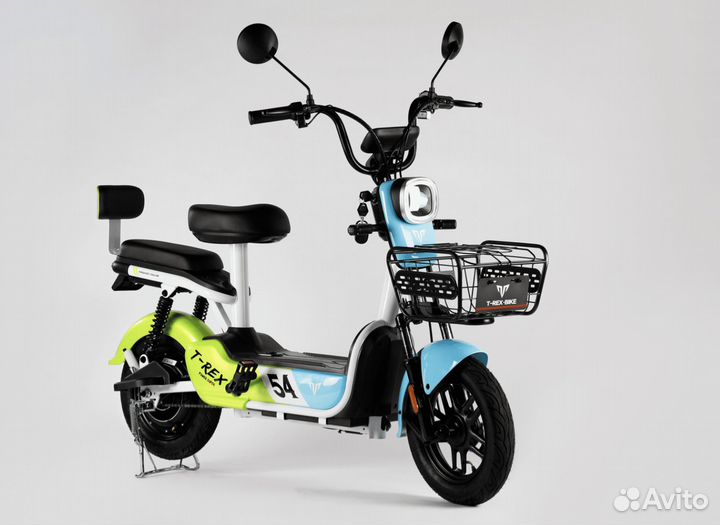 Электроскутер T-REX Power Super (orange/blue)