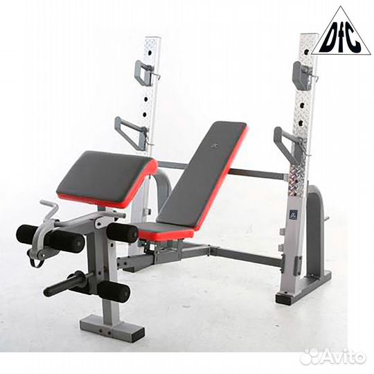 Скамья под штангу с опциями DFC D1606