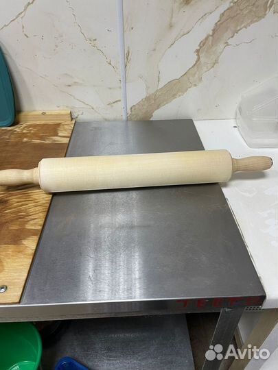 Скалка для теста деревянная