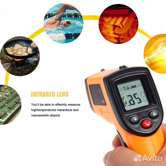 Градусник пирометр термометр