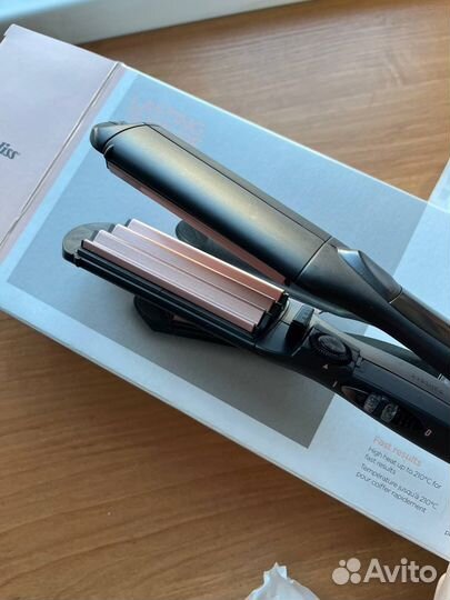 Щипцы гофре babyliss