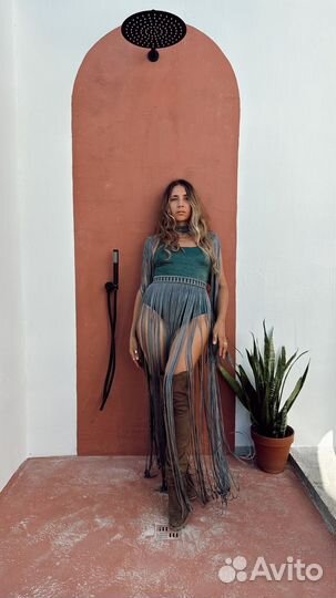 Костюм макраме