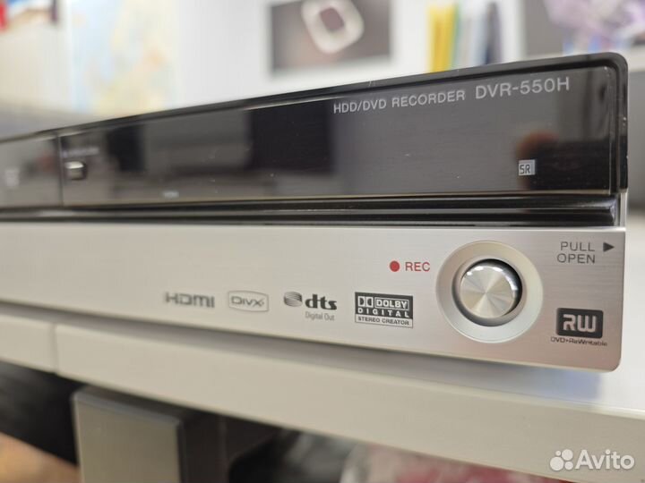 HDD/DVD рекордер Pioneer DVR-550H-S
