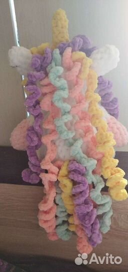 Игрушка единорожка Зефирка