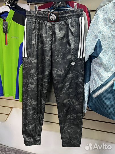 Модные штаны расцветки хаки от Adidas Оригинал