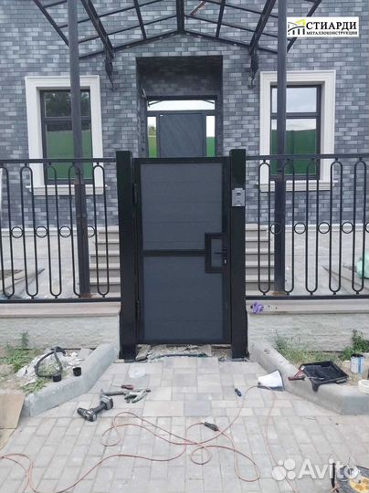 Забор кованый новый под ключ