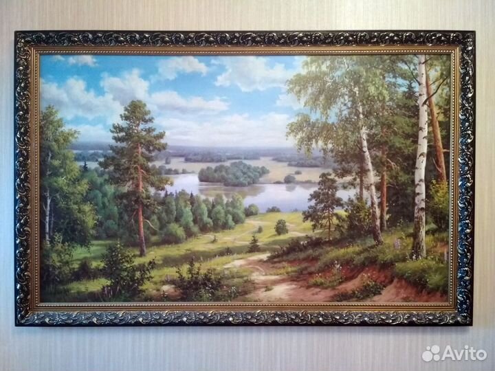 Картина маслом 100х60 см