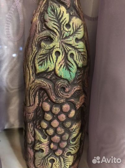 Бутылка грузинская Виноградная лоза