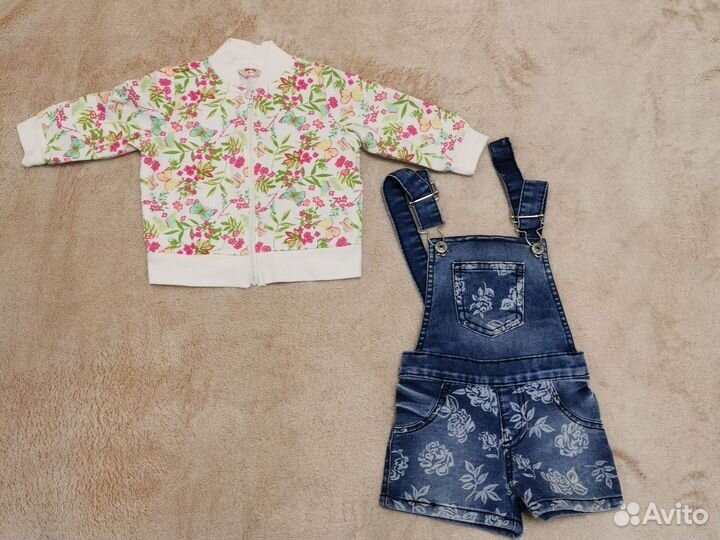 Одежда для девочки 6-12 мес