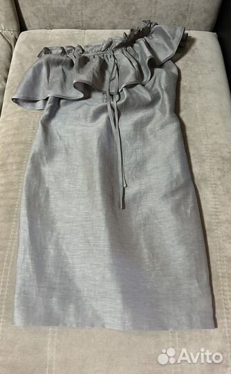 Платье лен miu miu