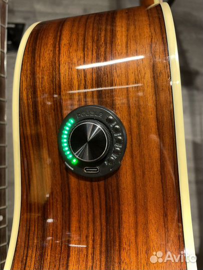 Трансакустический звукосниматель для гитары Double