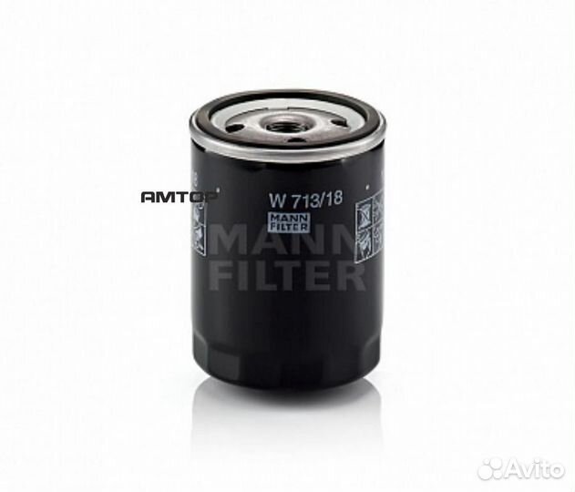 Mann-filter W71318 W713/18 mann Фильтр масляный