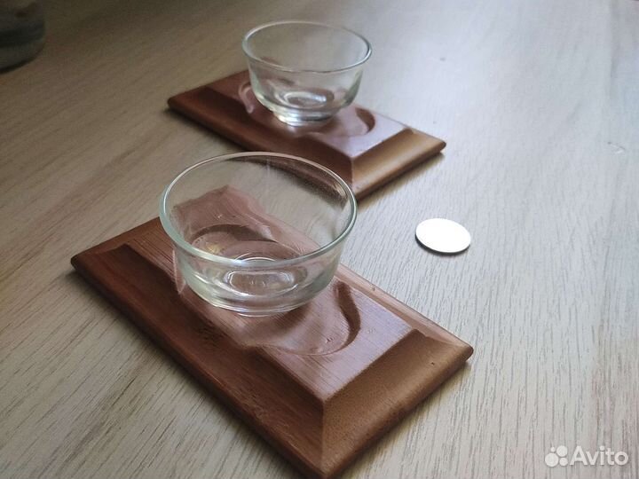 Соусник на бамбуковой подставке