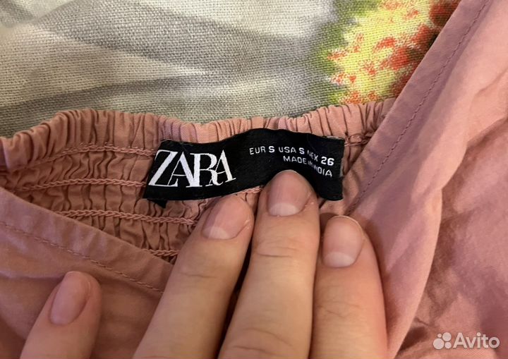 Летнее платье zara s