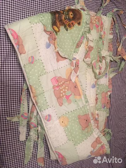 Бортики в кроватку