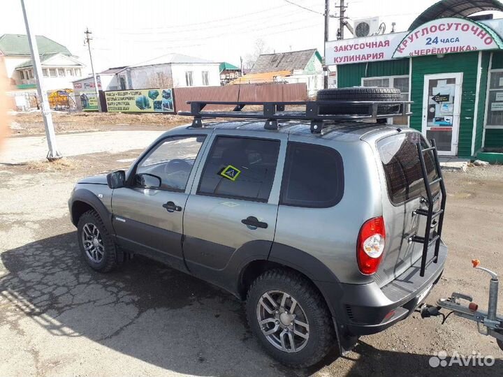 Экспедиционный багажник на крышу Нива Шевроле