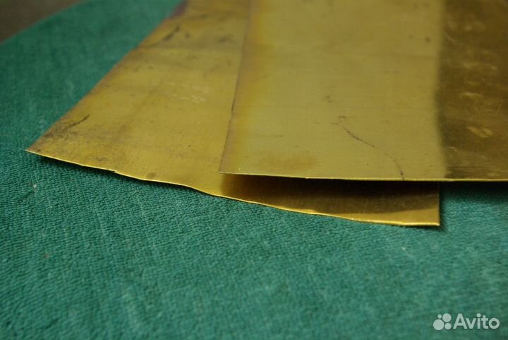 Латунь листовая обрезки