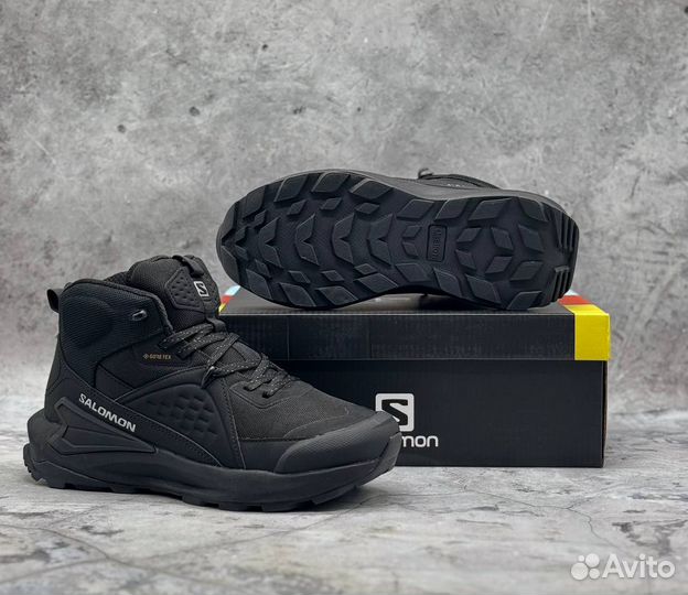 Кроссовки зимние salomon на меху