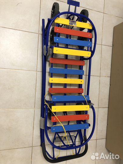 Санки для двойни погодок