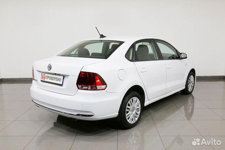Volkswagen Polo 1.6 AT, 2017, 72 044 км