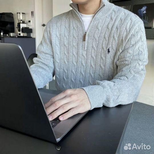 Крадиган 2025 Polo Ralph Lauren серый