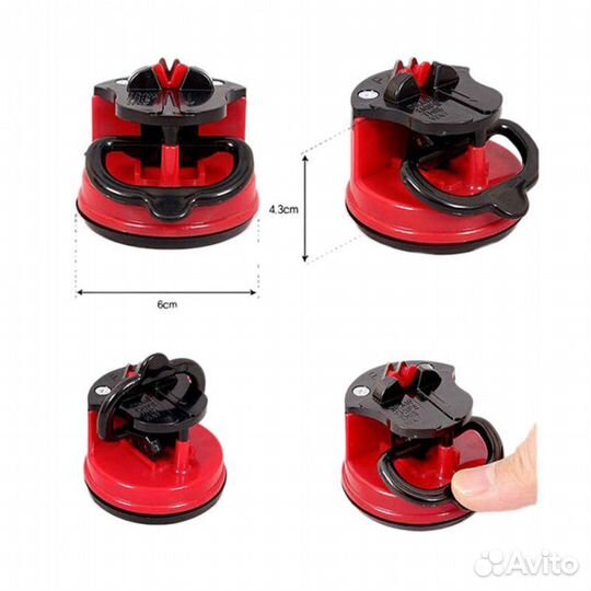 Ножеточка с вакуумным креплением Knife Sharpener